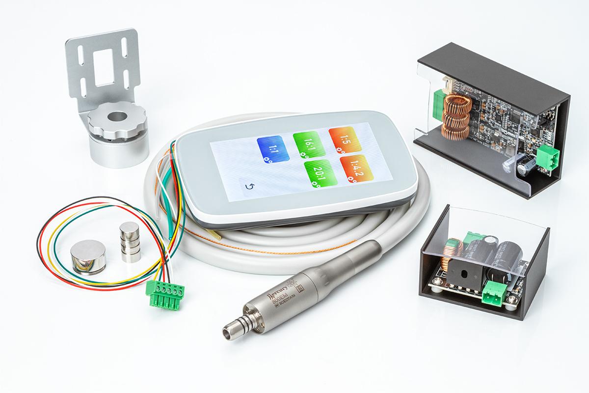 Встраиваемый бесщеточный микромотор Mercury STAR 800EM с сенсорным дисплеем