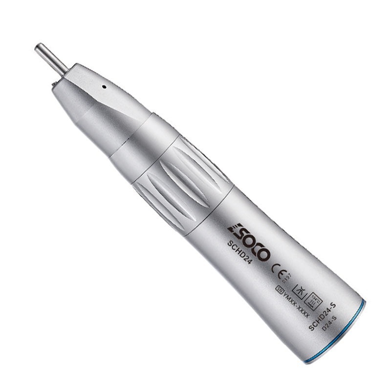 Прямой наконечник с фиброоптикой Soco D24-S