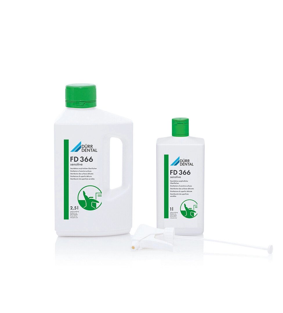 Средство для дезинфекции чувствительных поверхностей FD 366 sensitive (2.5л) Durr Dental